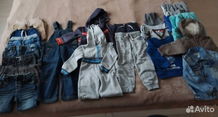 Вещи пакетом на мальчика 74-92