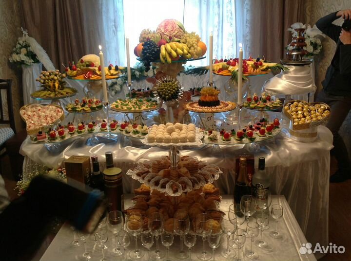 Фуршет оформления на всех праздников