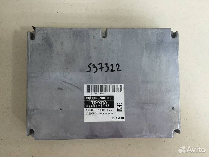 Блок управления двигателем Toyota Camry XV30 2001