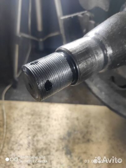 Ремонт осей полуприцепов, чулков, мостов