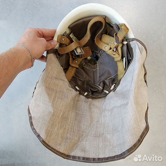 Шлем пожарного кп-80 (мвд) с забралом (оригинал СС