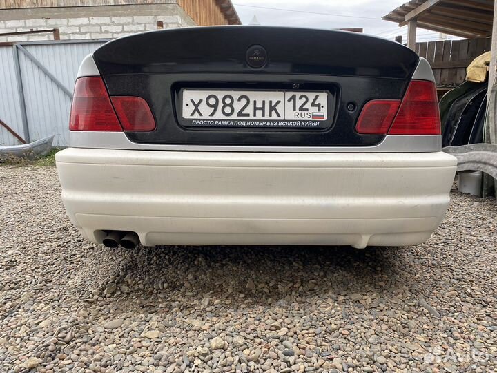 Задний бампер bmw e46 купе тюнинг