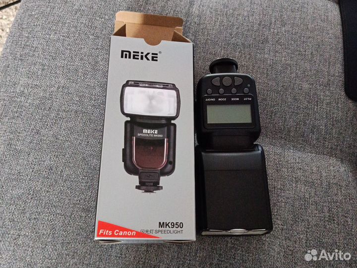 Фотовспышка meke mk 950 для фотоаппарата Canon