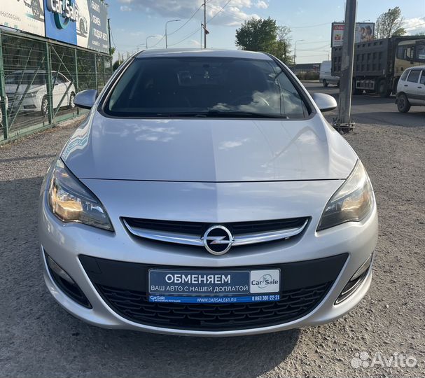 Opel Astra 1.6 МТ, 2014, 129 000 км