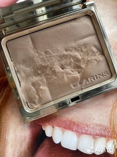 Пудра clarins ever matte 2 light оригинал
