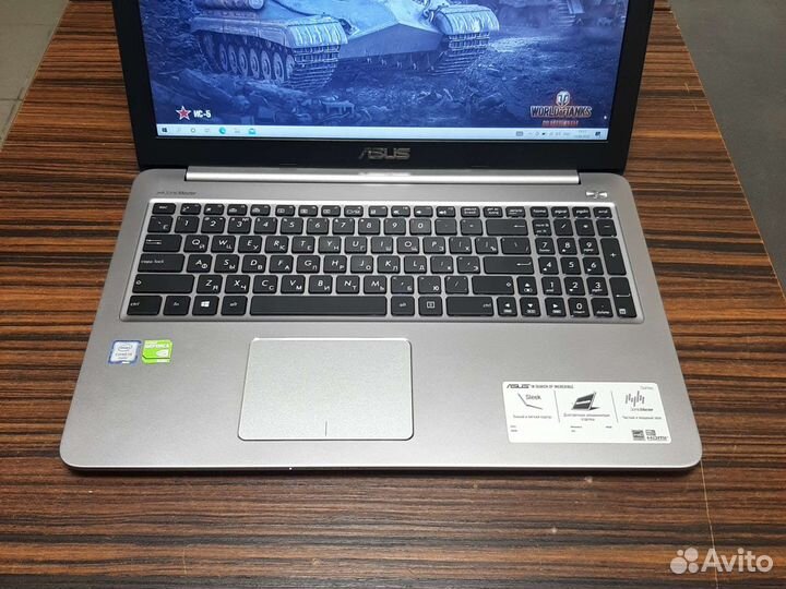 Игровой ноутбук asus K501U i5/12Gb/512SSD/GF940M