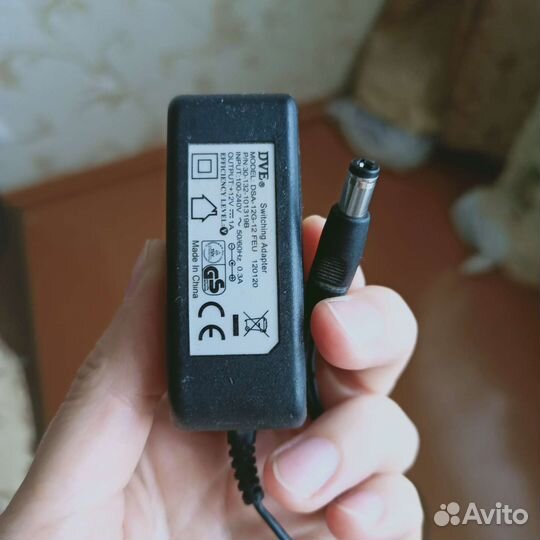 Адаптер блок питания 12v бу