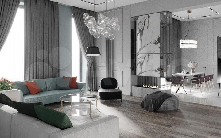 Коттедж 400 м² на участке 14,2 сот.