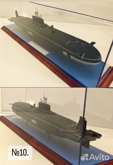 Макеты подводных лодок,667 бдрм, 941 Акула и др