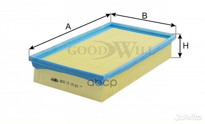 Фильтр воздушный Audi