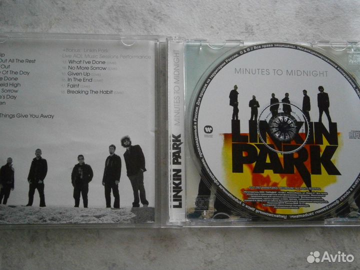 Linkin Park - Minutes To Midnight (2007) CD