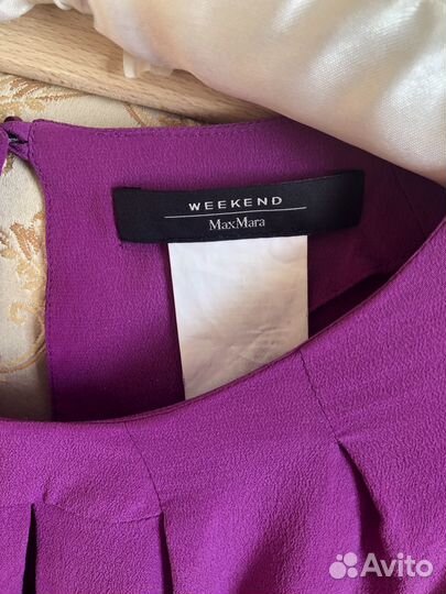 Блузка Weekend MaxMara, шелк, 34, оригинал