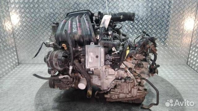 Двигатель 1.6 hr16de Nissan Tiida Note из Японии