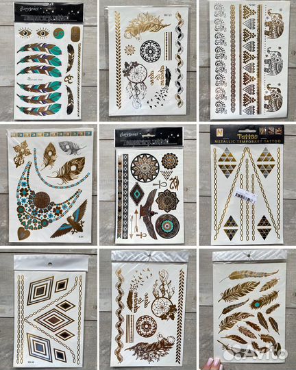 Переводные flash тату