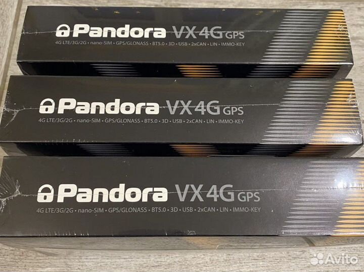 Сигнализация Pandora VX-4G GSM,GPS