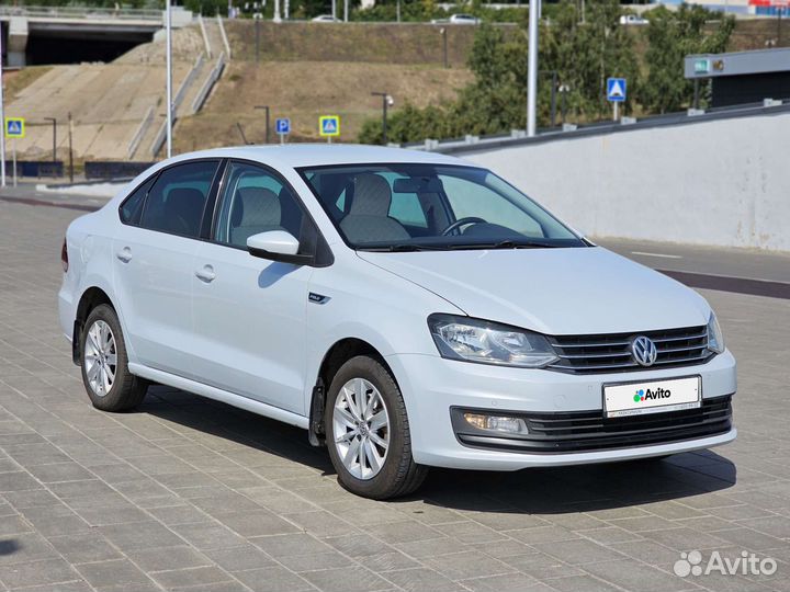 Volkswagen Polo 1.6 AT, 2019, 77 123 км