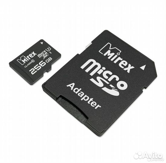 Карта памяти micro sd 256 mirex