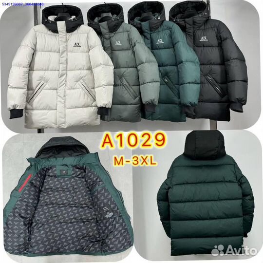 Пуховик Armani зимний