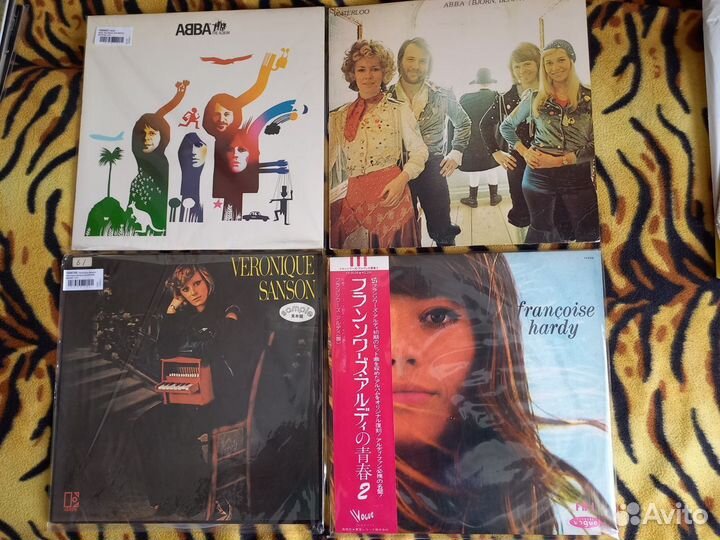 Виниловые пластинки abba, Elia y Elizabeth и др