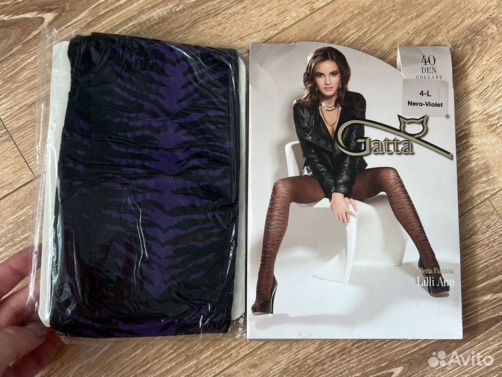 Колготки женские фантазийные gatta lilly ann 40