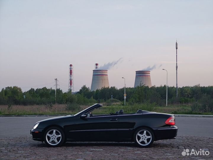 Аренда прокат кабриолета Mercedes Benz CLK