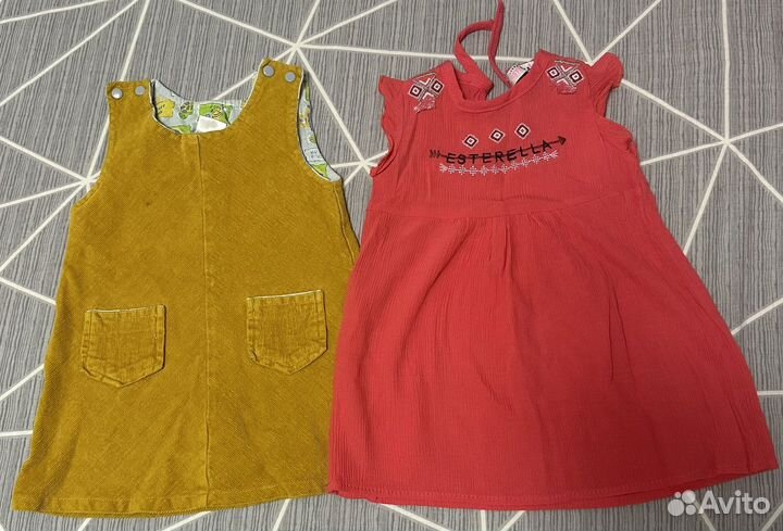 Вещи пакетом на девочку 80 86