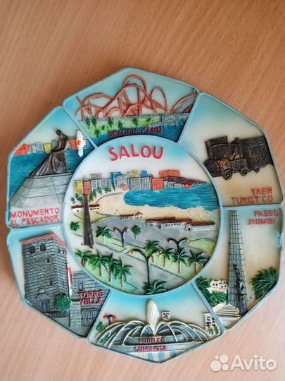 Сувенирные тарелки разных городов мира 7шт