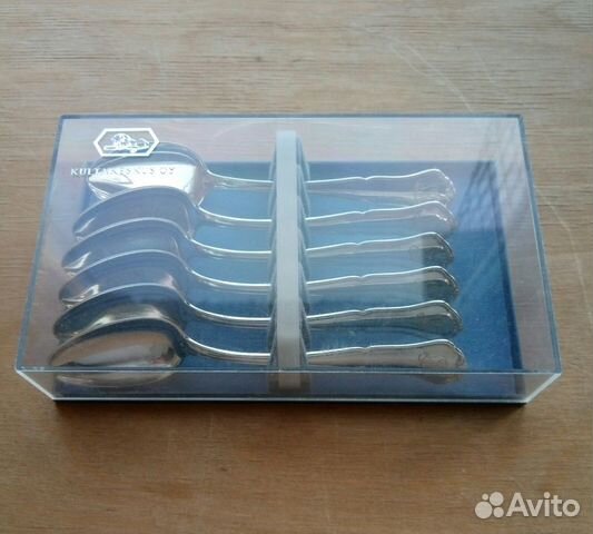 Ложки кофейные, серебро,комплект