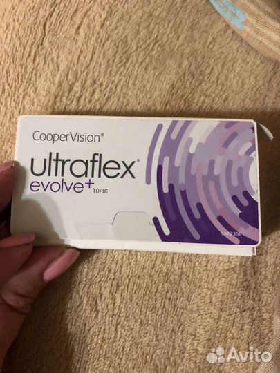 Линзы контактные ultraflex evolve+