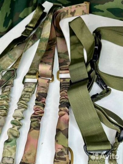 Тактический быстросъемный оружейный ремень 2 точки