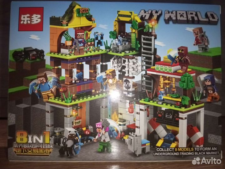 Конструктор аналог lego