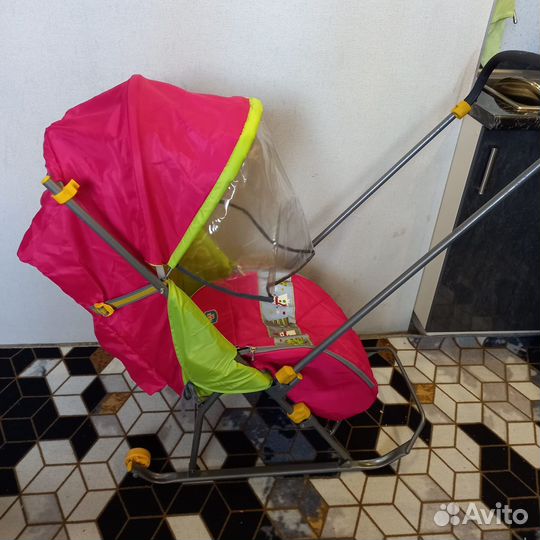 Санки-коляска Nika Тимка Люкс