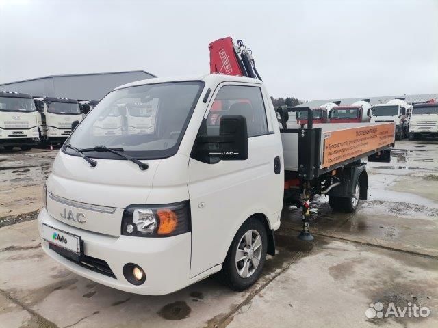JAC N35 с КМУ, 2022