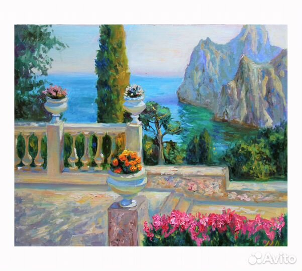 Картина маслом Морской Пейзаж