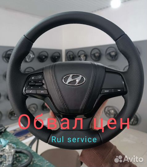 Руль на hyundai solaris 2 2017 с обогревом