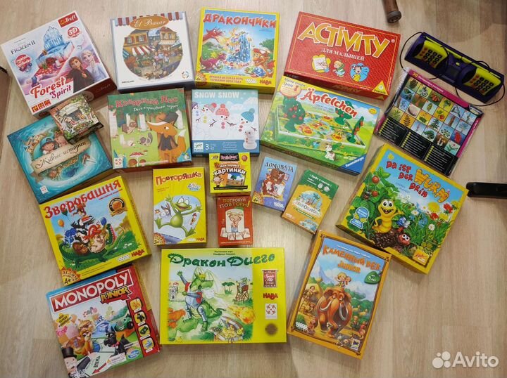 Детские настольные игры