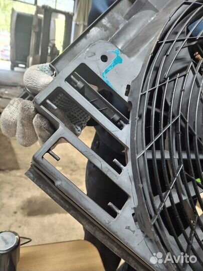 Вентилятор радиатора BMW X5 E53, 2004