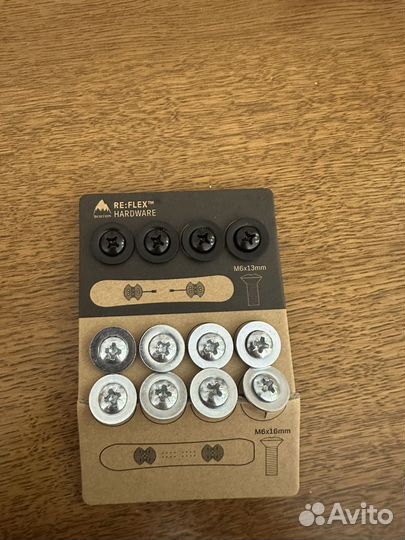 Диски креплений и болты Burton