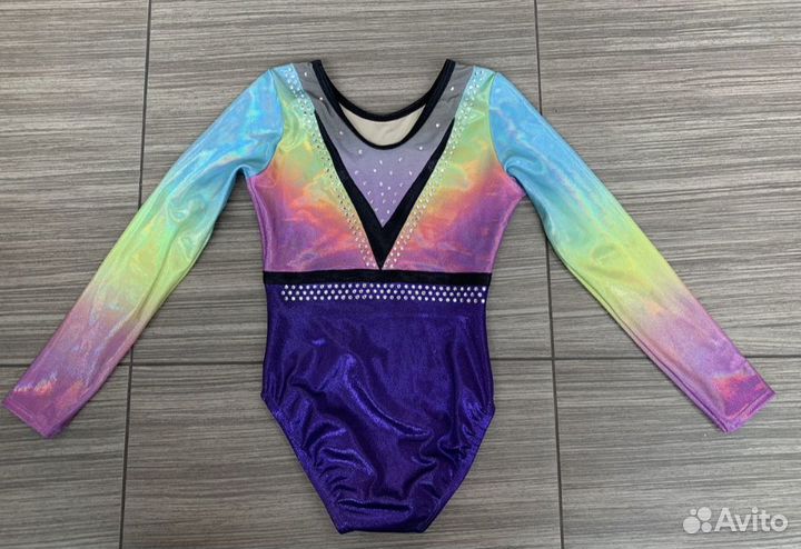 Купальник гимнастический для выступлений 128