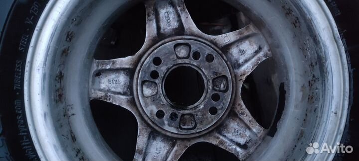 Литье диски r13 4x98 с летней резиной