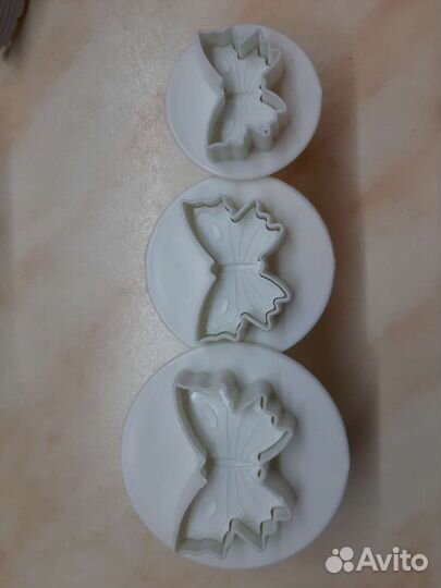 Плунжеры, Формы для теста, мастики