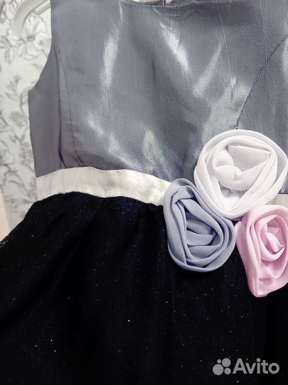 Нарядное платье для девочки на 4-5 лет, бренд H&M