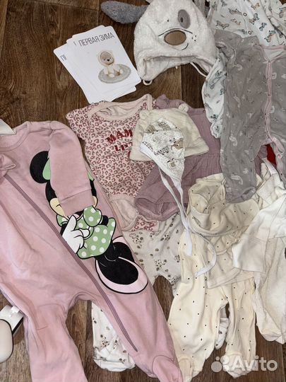 Одежда для девочки пакетом 56 62 68