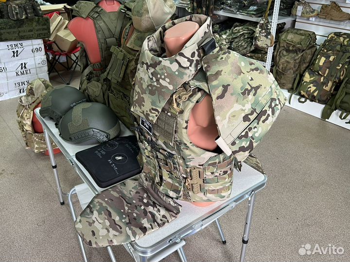 Бронежилет плитник с кевларом «Тактика»