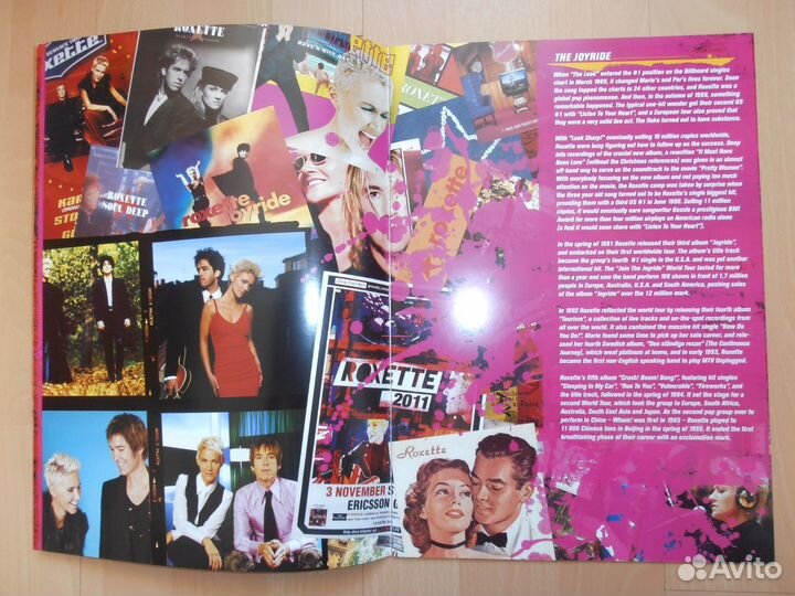 Roxette Live 2012 Tour Book