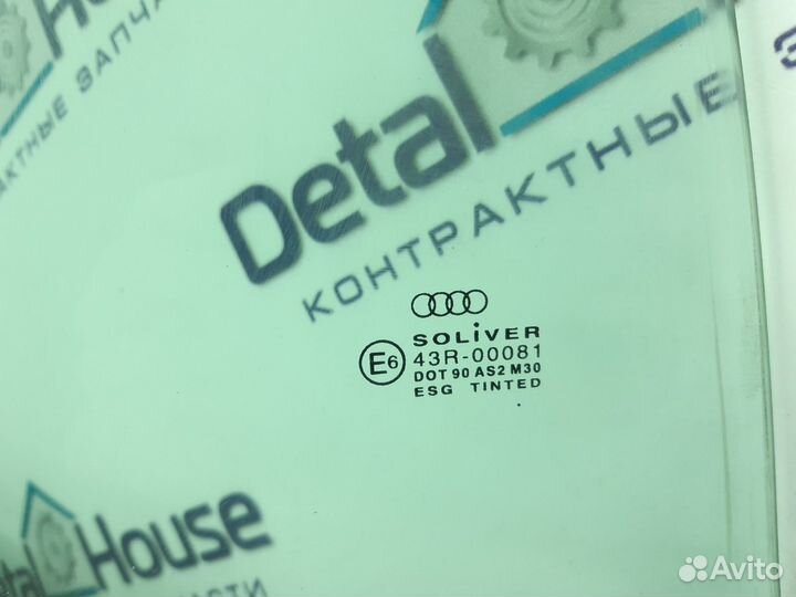 Стекло двери заднее правое Audi A6 C5