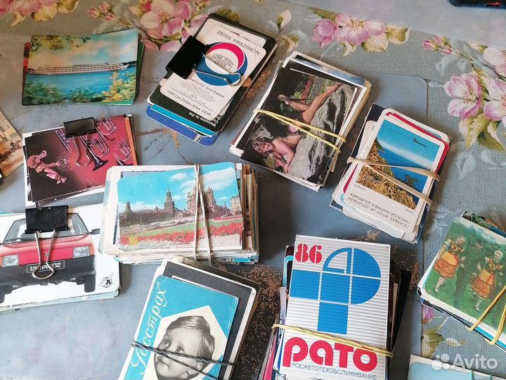 Карманные календарики СССР