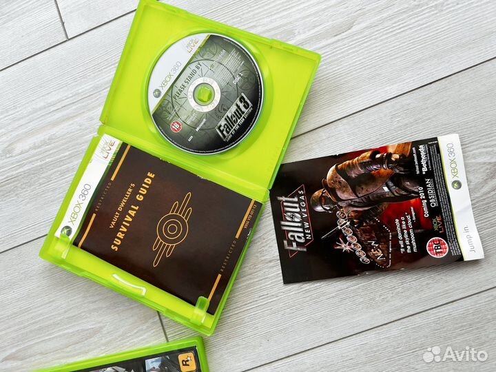 Диски на xbox 360 гта fallout 3