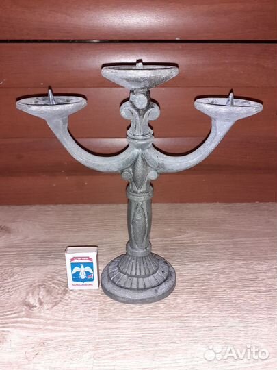 Подсвечник олово времён СССР