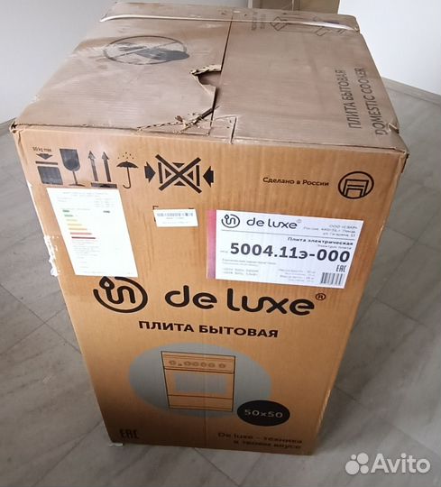 Плита электрическая de luxe 5004.11э-000